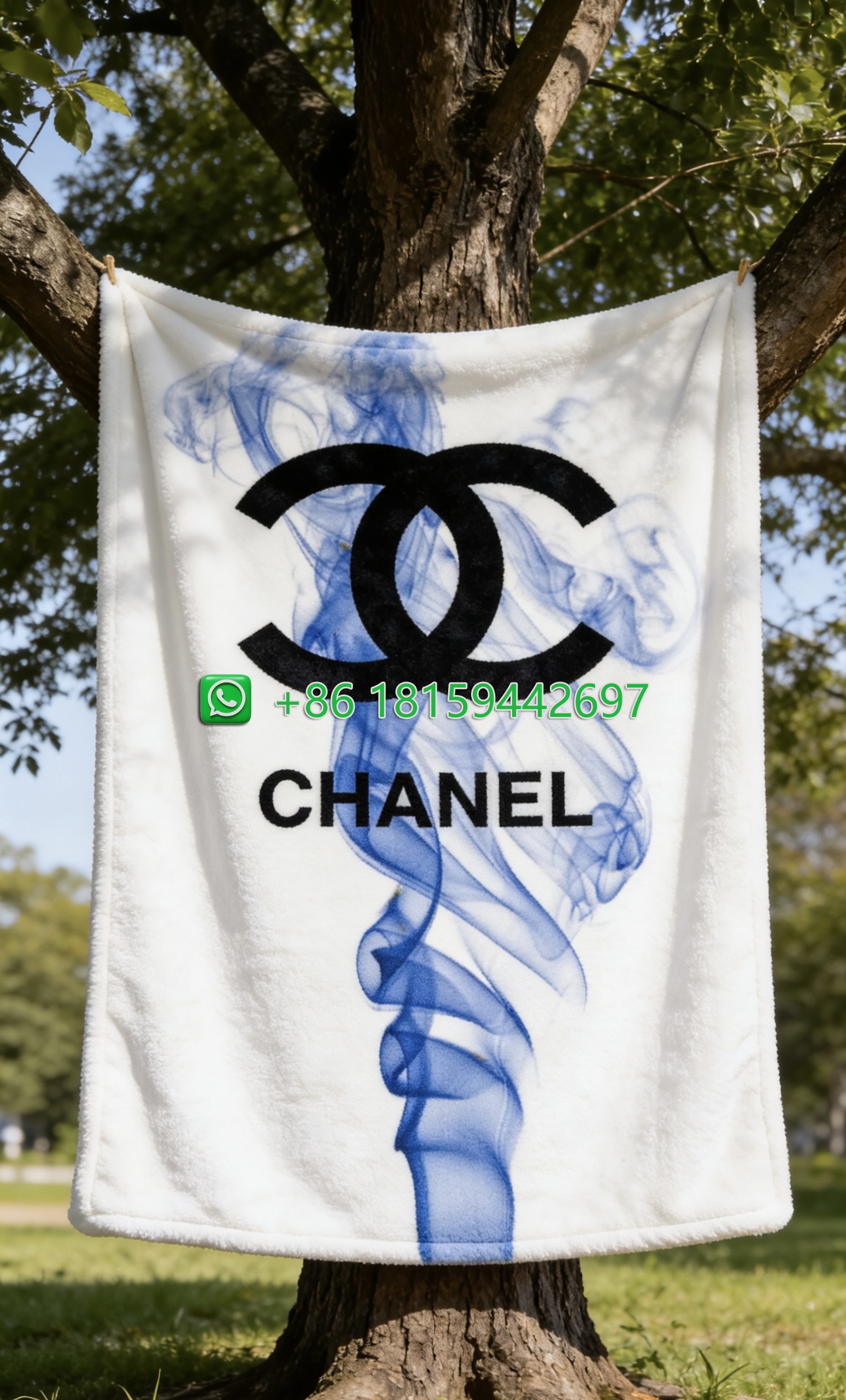 Chanel Throw Blankets